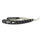 PORTA NAVAJA BARBERO PLATA PAPER COATED STARKLINE