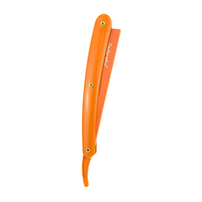 PORTA NAVAJA DEDICATTO PLASTICO NARANJA