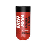 Polvo Nish Man Flaming – Volumen y Fijación Mate para Hombre