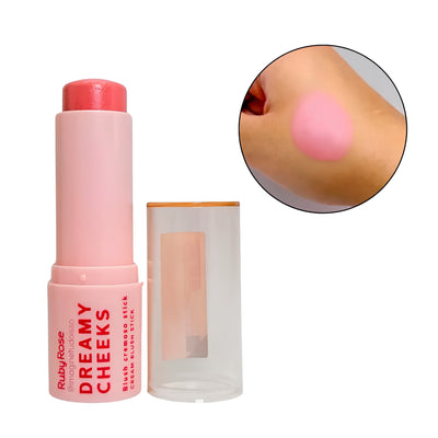 PROMO BLUSH CREMOSO DREAMY CHEEKS RUBY ROSE HB-M01-2 6.57G