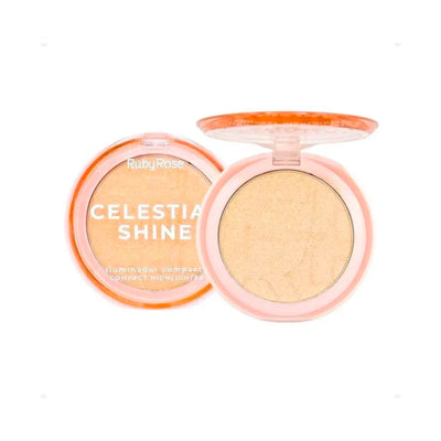 PROMO ILUMINADOR POLVO CELESTIAL SHINE RUBY ROSE 02-PL HB-M701 5.5G
