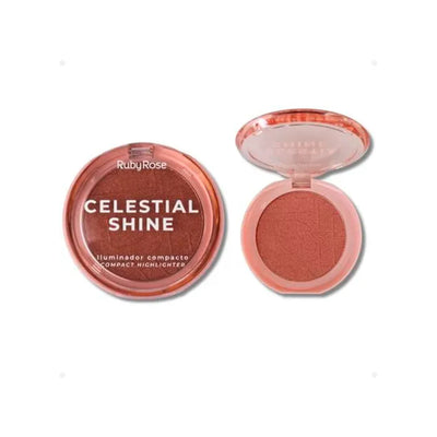 PROMO ILUMINADOR POLVO CELESTIAL SHINE RUBY ROSE 04-HS HB-M701 5.5G