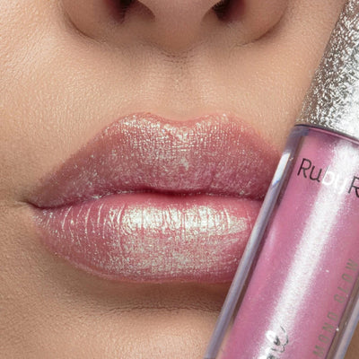 PROMO LABIAL BRILLO RUBY ROSE DIAMOND GLOW SHINE TONO-001 HB-8228