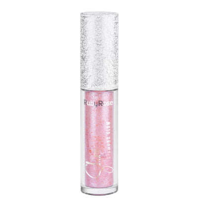 PROMO LABIAL BRILLO RUBY ROSE DIAMOND GLOW SHINE TONO-002 HB-8228