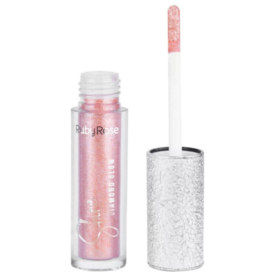 PROMO LABIAL BRILLO RUBY ROSE DIAMOND GLOW SHINE TONO-003 HB-8228