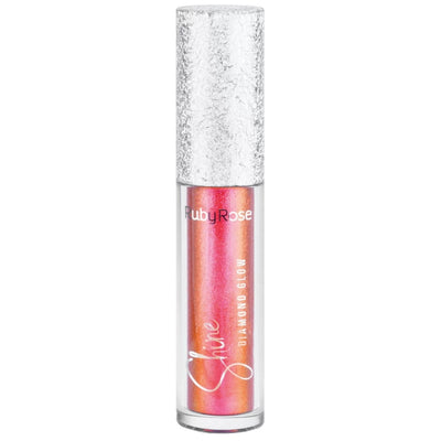 PROMO LABIAL BRILLO RUBY ROSE DIAMOND GLOW SHINE TONO-004 HB-8228