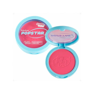 PROMO RUBOR COMPACTO PLAY BACK PS-04 RUBY ROSE HB-M08 5.8G