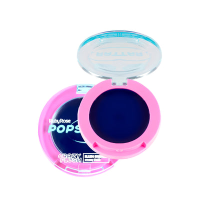 PROMO RUBOR CREMOSO CRAZY FLUSH RUBY ROSE PS-02 HB-M04 4.3G