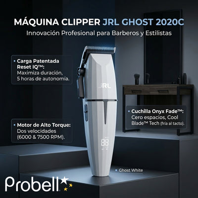 RECORTADORA JRL ONYX BLANCA 2020C-B-W