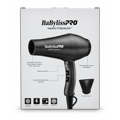 SECADORA BABYLISS NEGRA BNTT6685DGES