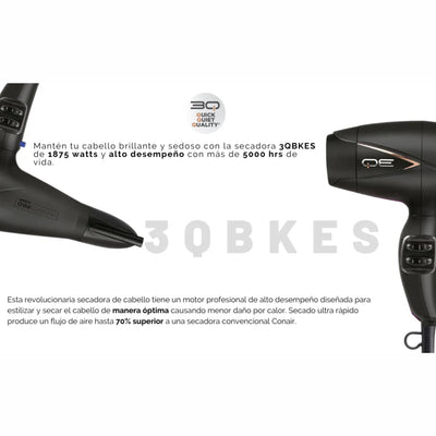 SECADORA CONAIR 3Q MOD 3QBKES