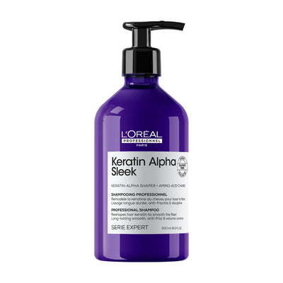 SHAMPOO LOREAL KERATIN ALPHA SLEEK 500ML