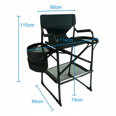 SILLA PROBELL MAQUILLAJE PORTATIL C/ACCESORIOS