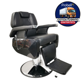 SILLON BARBERO PISCIS 58001 NEGRO