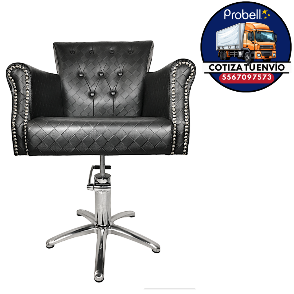 SILLON BM68451 NEGRO CUADROS – Probell