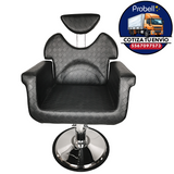 SILLON BM68467 NEGRO CUADROS