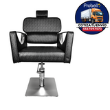 SILLON BM68468 NEGRO CUADROS