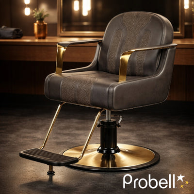 SILLON CORTE PROBELL CAFÉ/DORADO MOD 8225