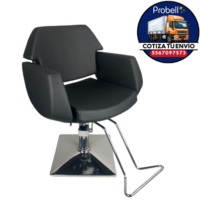 SILLON NEGRO CUADRADO MOD 2506