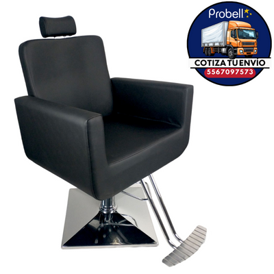 SILLON NEGRO RECLINABLE MOD 2508