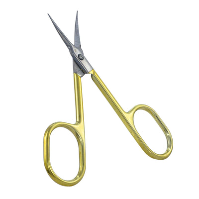 TIJERA DORADA MANICURE MOD-8108