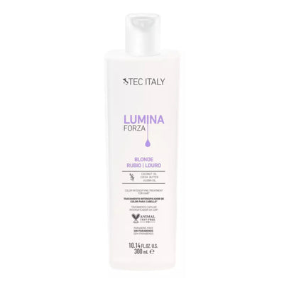 TRATAMIENTO TEC ITALY LUMINA FORZA RUBIO 300ML