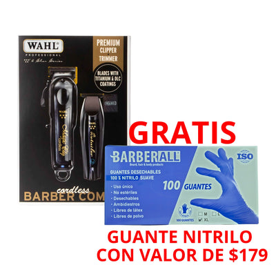 WAHL COMBO MAGIC CLIP CORDLESS 3025397 + GUANTE