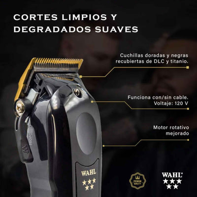 WAHL COMBO MAGIC CLIP CORDLESS 3025397 + GUANTE