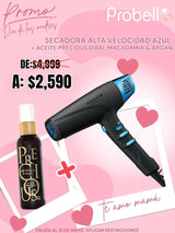 SECADORA BABYLISS ALTA VELOCIDAD AZUL BNTB9100ES