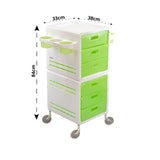 CARRITO AUX CERIOTTI BLANCO & VERDE