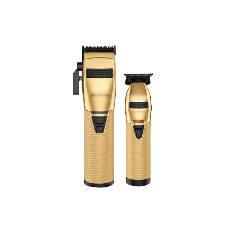 COMBO BABYLISS CLIPPER & TRIMMER GOLDFX FXHOLPK2GBES