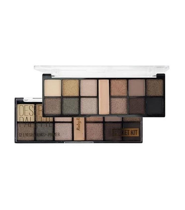 PROMO PALETA SOMBRA OJOS RUBY ROSE DESERT NUDE HB-9944