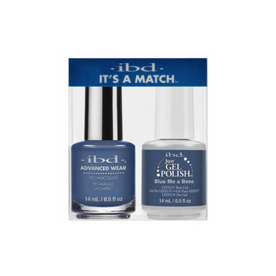 ESMALTE IBD DUO BLUE ME A BESO