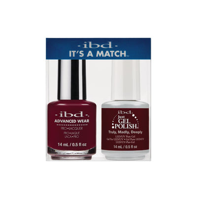 ESMALTE IBD DUO TRULY MADLY DEEPLY 65522