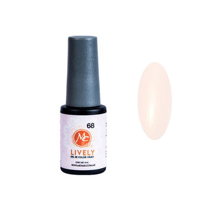 ESMALTE  MC NAILS GEL 1 PASO LIVELY-068 9ML