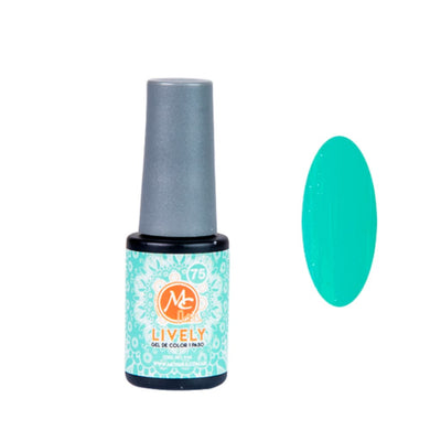 ESMALTE  MC NAILS GEL 1 PASO LIVELY-075 9ML