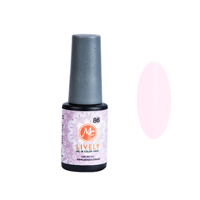 ESMALTE  MC NAILS GEL 1 PASO LIVELY-086 9ML