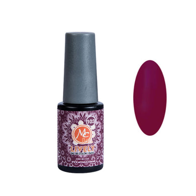 ESMALTE  MC NAILS GEL 1 PASO LIVELY-103 9ML