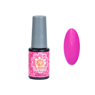 ESMALTE  MC NAILS GEL 1 PASO LIVELY-107 9ML