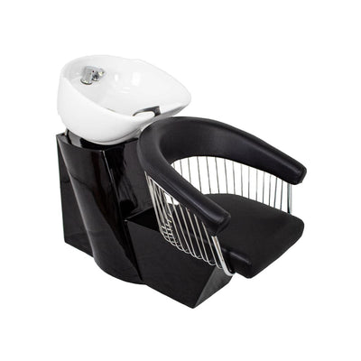 LAVABO CERAMICA S6254 NEGRO