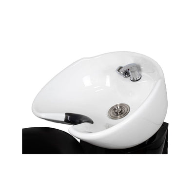 LAVABO CERAMICA S6254 NEGRO