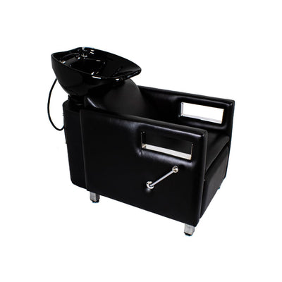 LAVABO ESCUADRY NEGRO TARJA NEGRA BASCULANTE