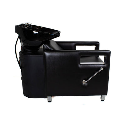 LAVABO ESCUADRY NEGRO TARJA NEGRA BASCULANTE