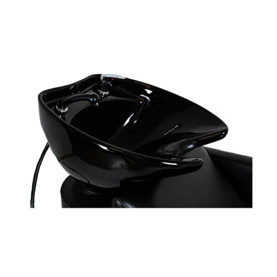 LAVABO ESCUADRY NEGRO TARJA NEGRA BASCULANTE