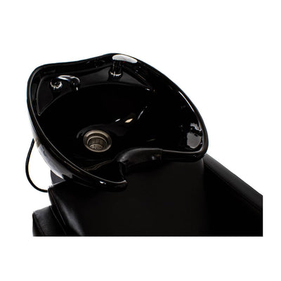 LAVABO ESCUADRY NEGRO TARJA NEGRA BASCULANTE