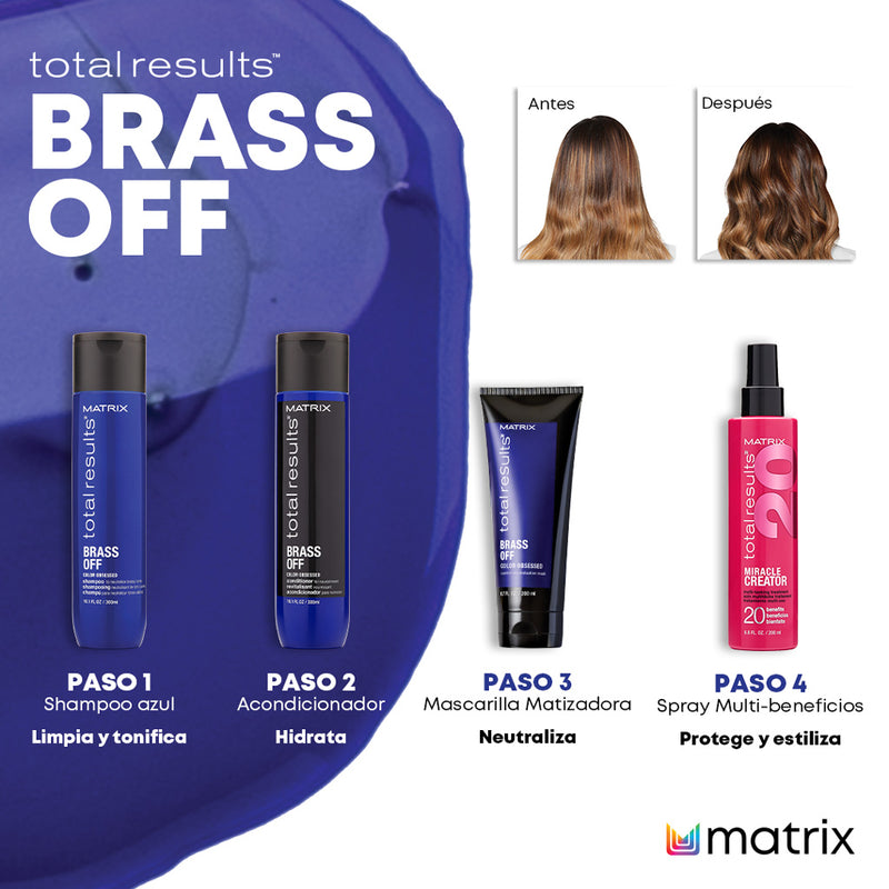 SHAMPOO MATRIX TR BRASS OFF 1L