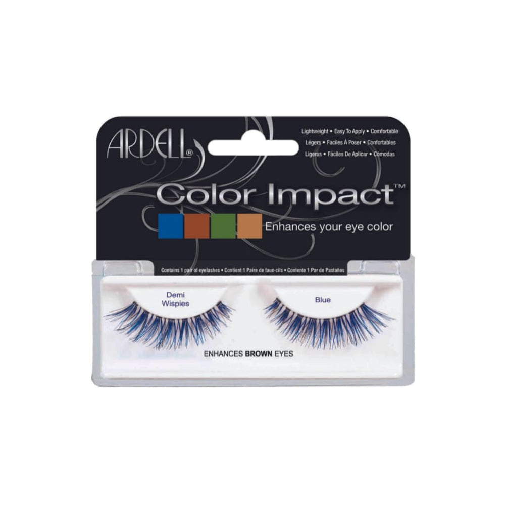 PESTAÑA ARDELL COLOR IMPACT DEMI WISPIES BLUE