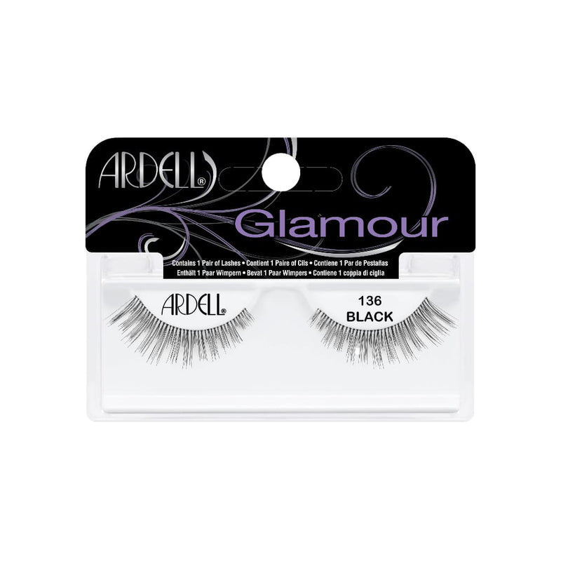 PESTAÑA ARDELL GLAMOUR 136 BLACK 61136