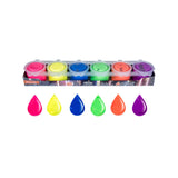 PINTURA ACRILICA MC NAILS NEON PAINT C/6PZS 15ML