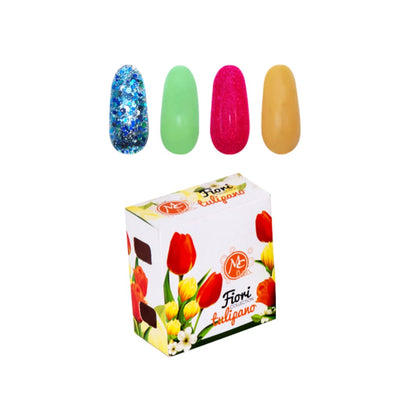 POLVO ACRILICO MC NAILS FIORI TULIPANO C/4PZS